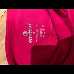 90 degree size XS workout pants